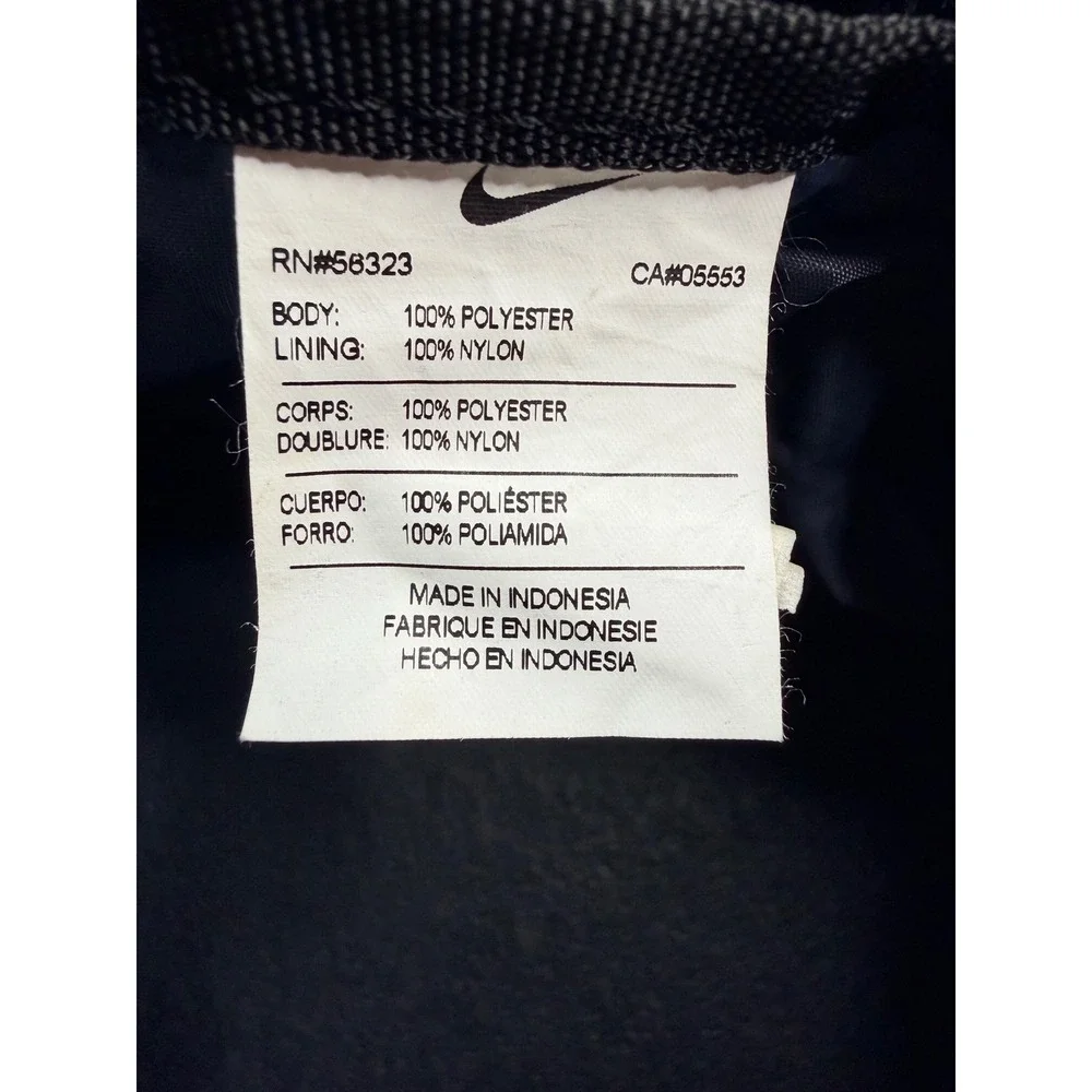 Nike Elite Vintage Duffle Bag Black Travel Gym‎ School Messenger Sling Large